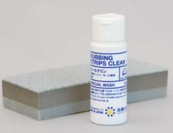 Очищающий состав для не окрашенного пластика Sensha RUBBING STRIPS CLEAN 50мл + аксессуары