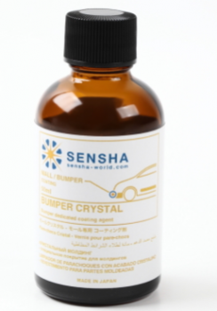 Покрытие для не окрашенного пластика Sensha BUMPER CRYSTAL 50мл